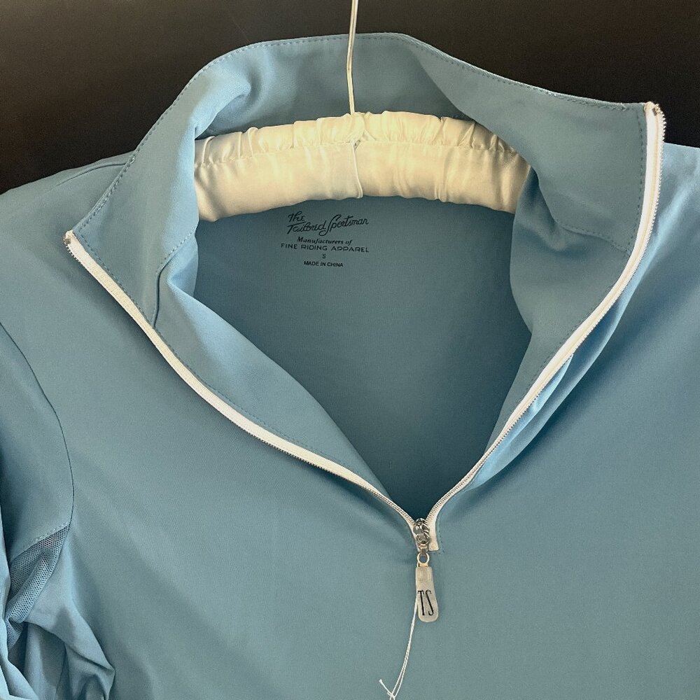 NEW Tailored Sportsman™ IceFil®Zip long sleeve shirtSurfer Blue,  size Small